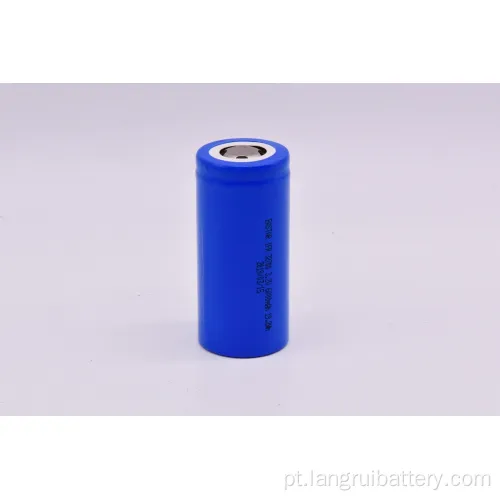 Bateria de LifePO4 - 3,2V, 6000mAh cilíndrica